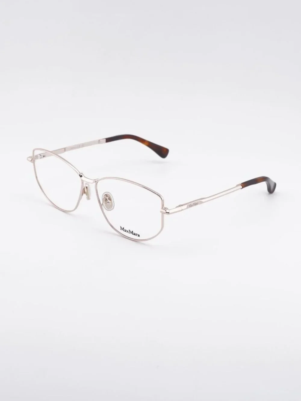 Max Mara MM5153 028 Eyeglasses Gold 55mm Oval Frame